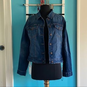 Curve Appeal Jean Jacket Button Up